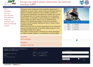 Latvijas nacionālā kravas ekspeditoru un loģistikas asociācija LAFF, AS