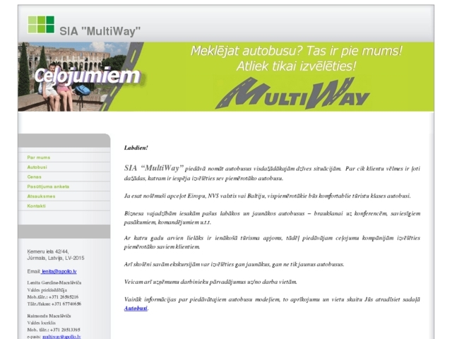 MultiWay, SIA